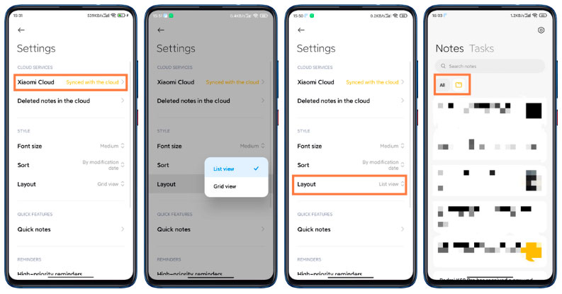 Xiaomi обновила приложение MIUI Notes - что нового в Заметках?