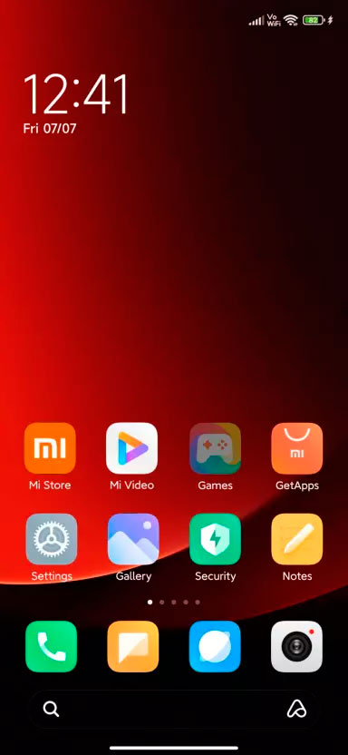Овальные иконки приложений в MIUI 15